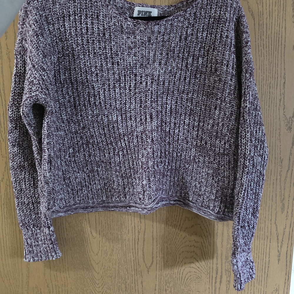 PINK Victoria's Secret Marled Knit Sweater